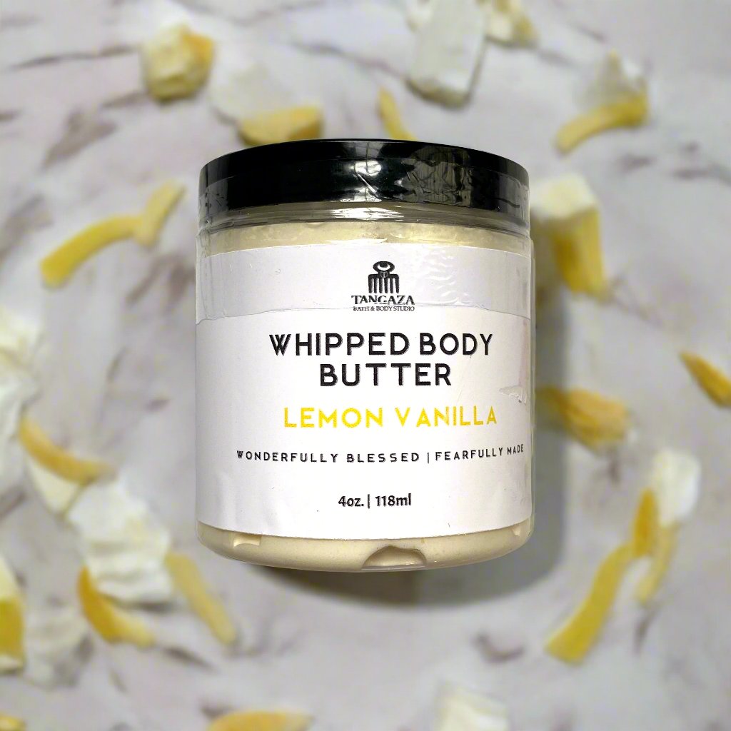 Lemon Vanilla Whipped Body Butter