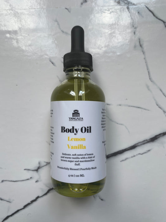 Lemon Vanilla Luxe Body Oil