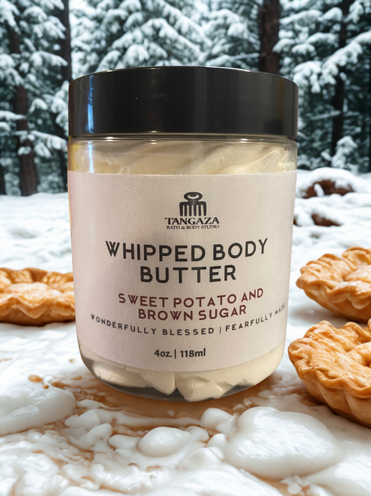 Sweet Potato and Brown Sugar Whipped Body Butter